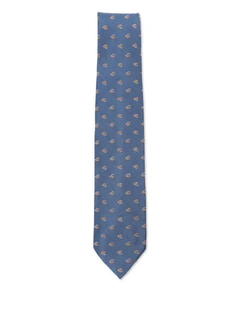 Barba paisley-pattern tie