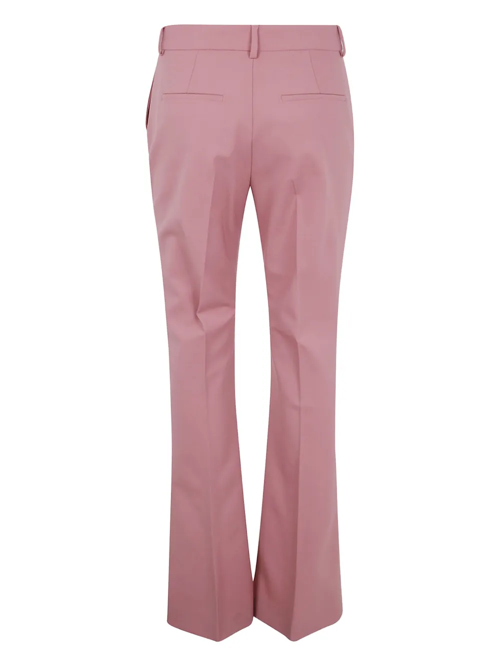 Sportmax Flared Trousers In Pink