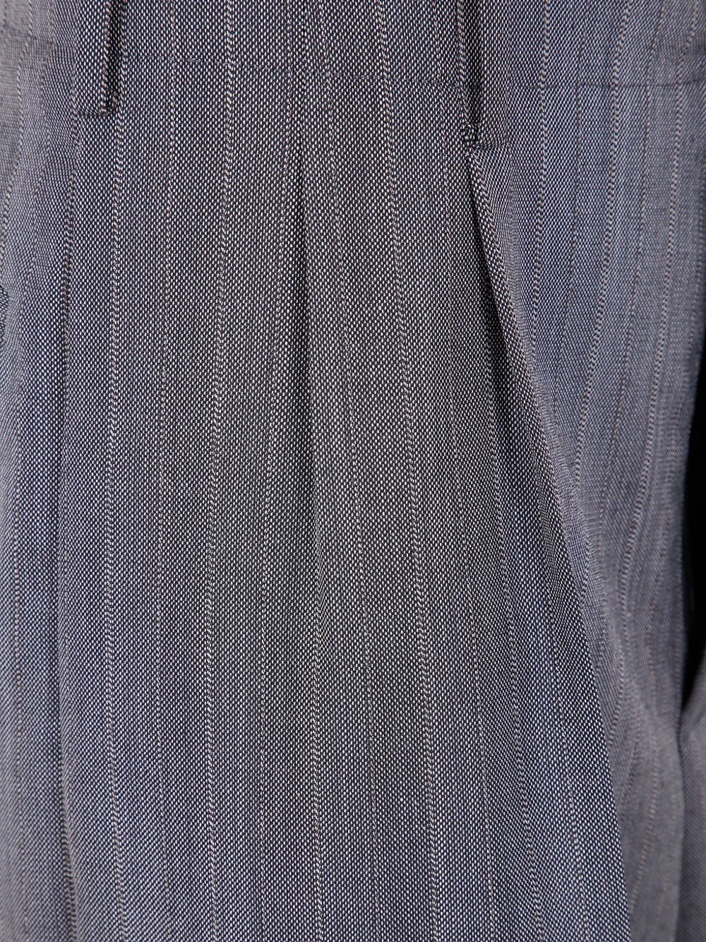 Ibrigu Wide Leg Wool Trousers Clothing In Gray