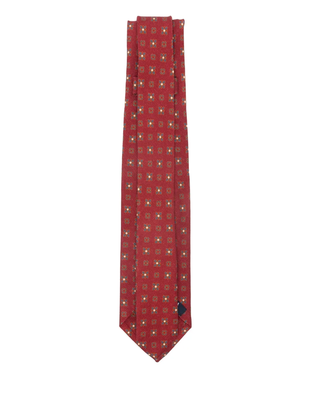Barba patterned tie - Rood