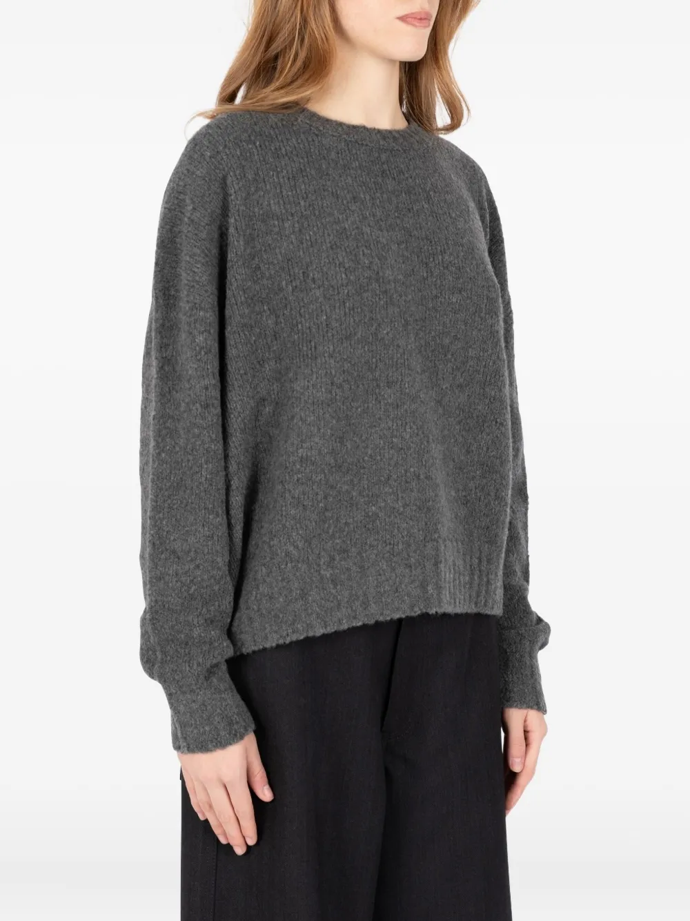 Société Anonyme Sydney trui met ronde hals Grijs