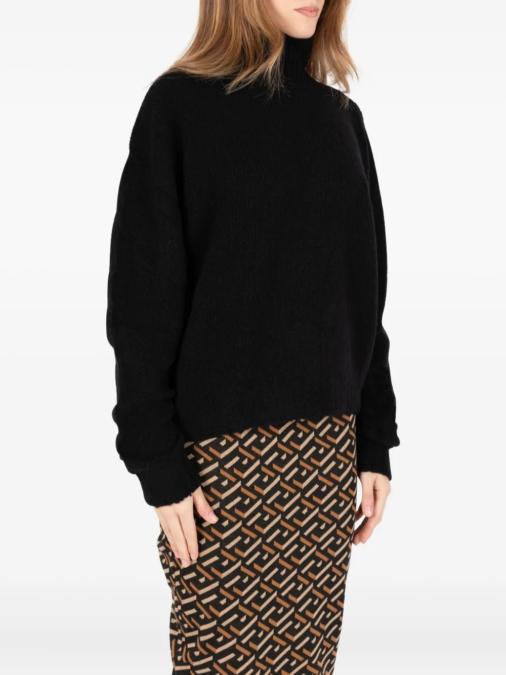 Société Anonyme Dakota Turtleneck Knitwear In Black