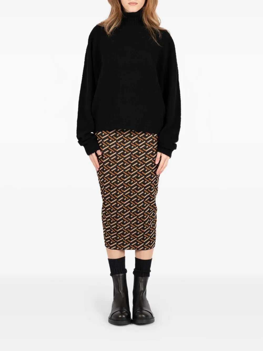 Société Anonyme Dakota Turtleneck Knitwear In Black