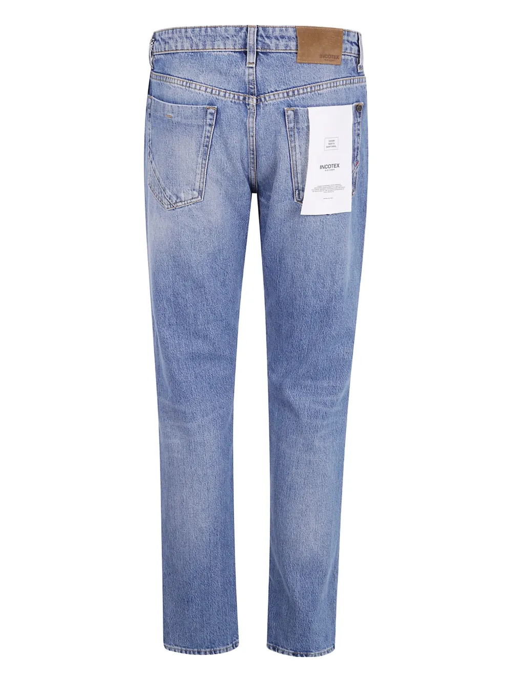 Incotex washed jeans - Blauw