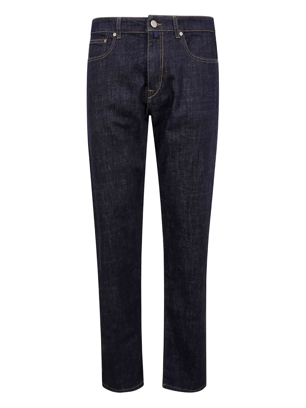 Incotex Dark-washed Jeans In Blue