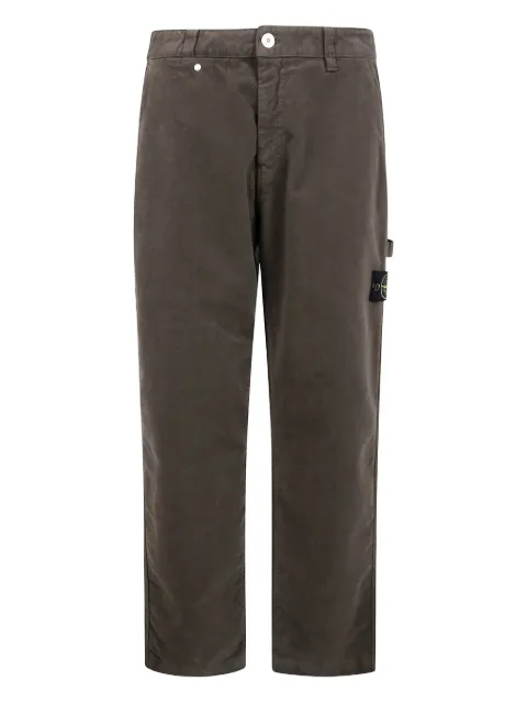 Stone Island patch-pocket trousers
