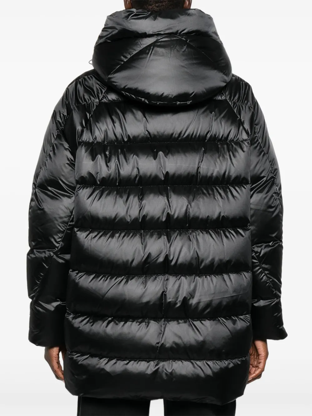 Moorer Jack met capuchon Zwart