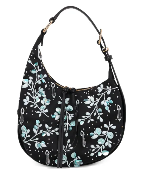 DES PHEMMES شنطة كتف مزينة بترتر