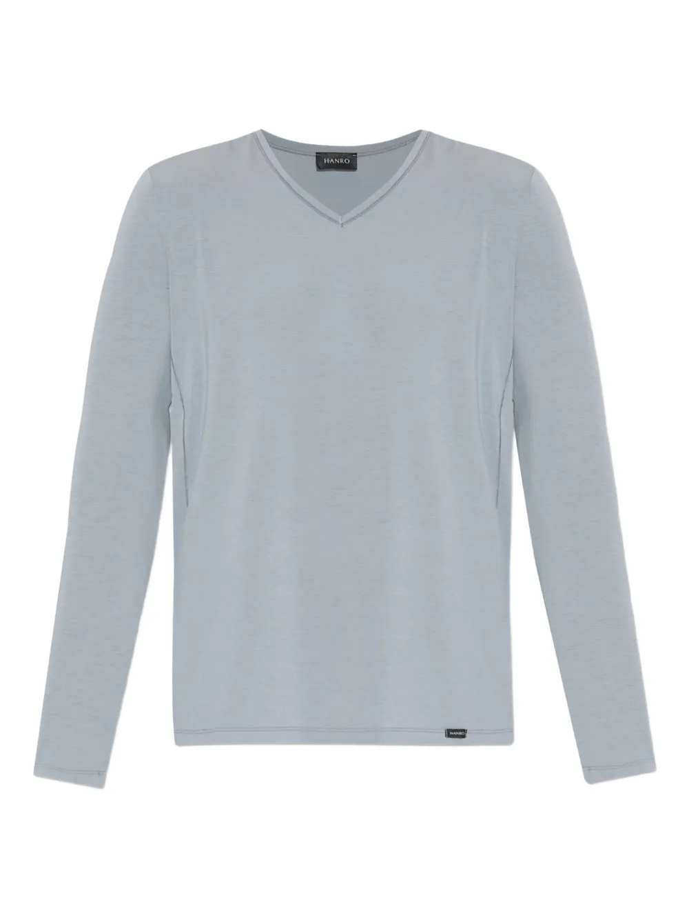 Hanro camiseta con cuello en V | gris | Image 1