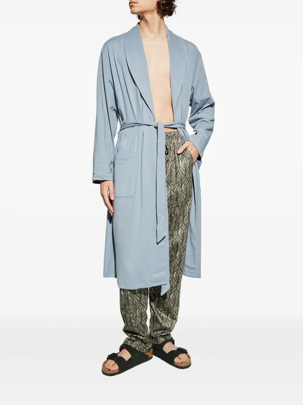 Hanro drawstring patterned trousers | Tapered Pants | Image 2