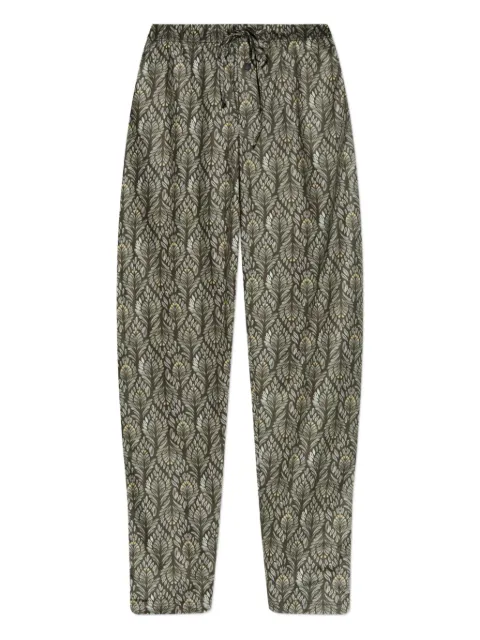 Hanro pantalon imprimé à lien de resserrage