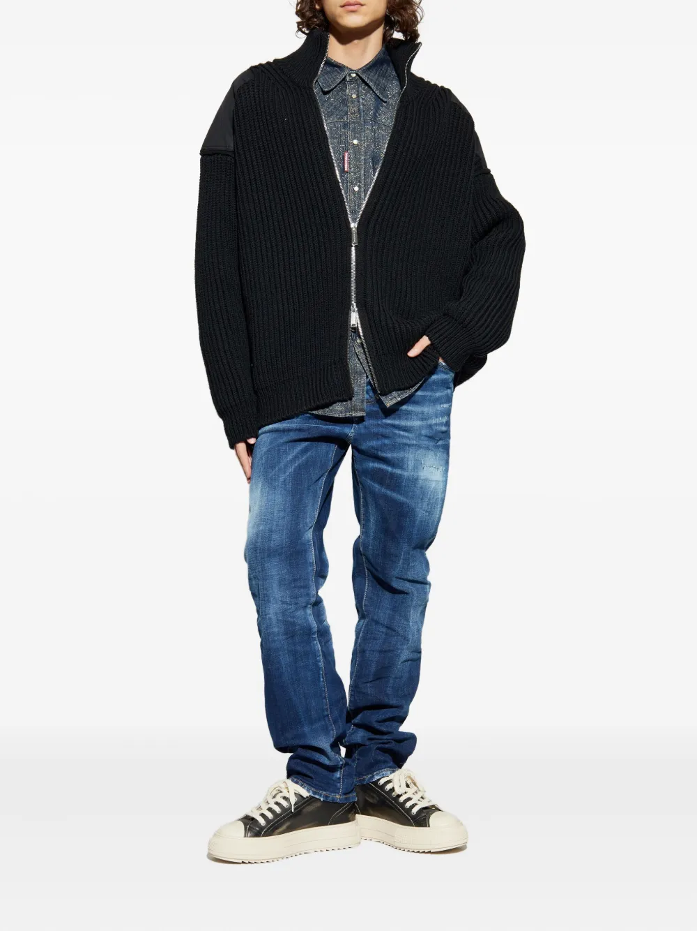 DSQUARED2 button trousers | Regular & Straight-Leg Jeans | Image 2