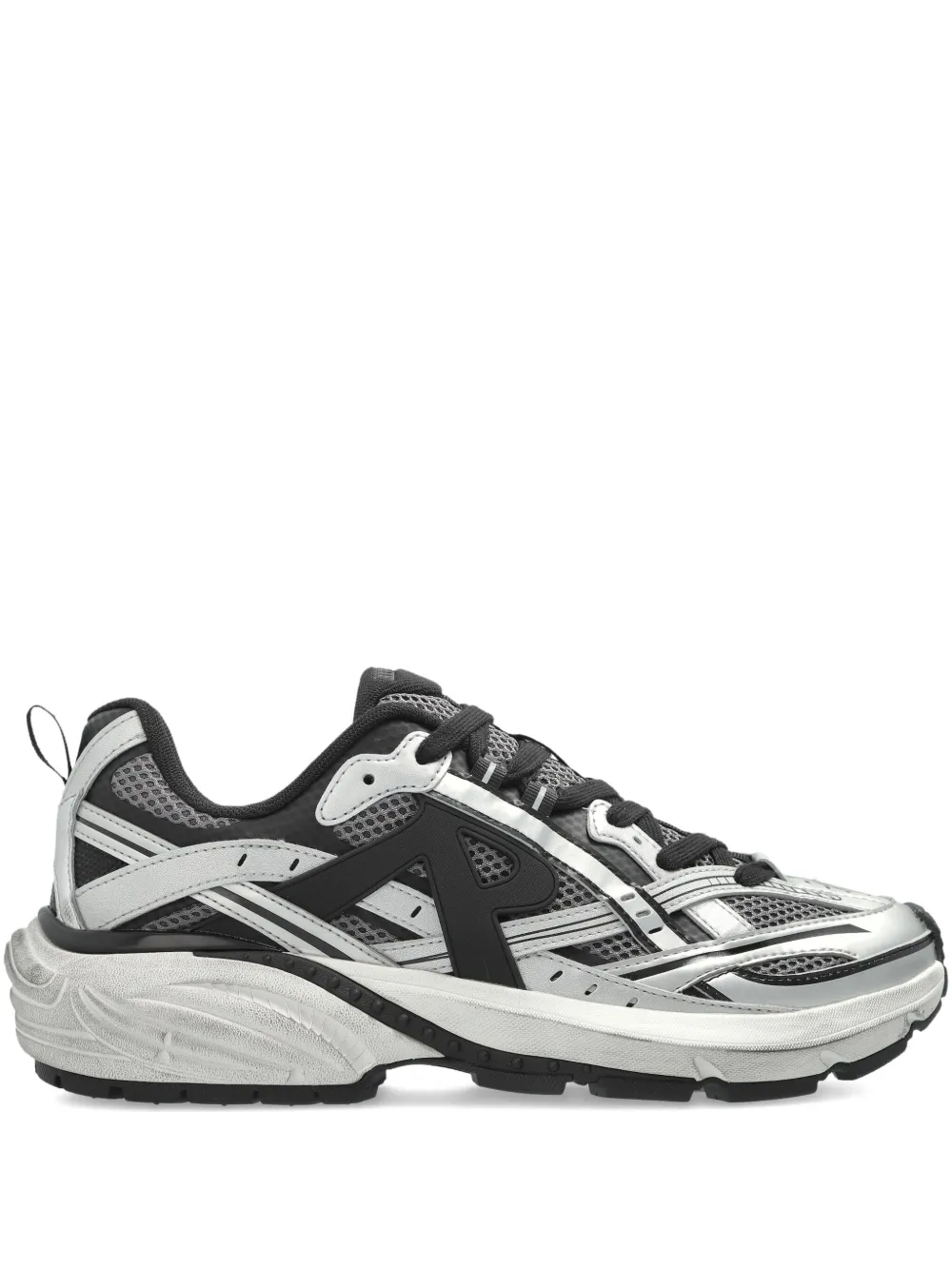 Represent Multicolor Mesh And Rubber Storm Runner Sneakers In Multi