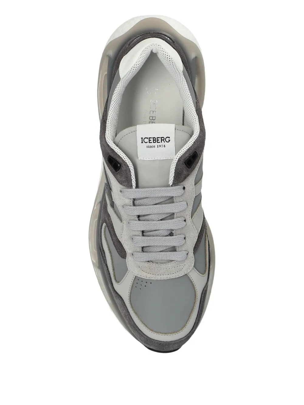Iceberg Hawk sneakers met vlakken Grijs