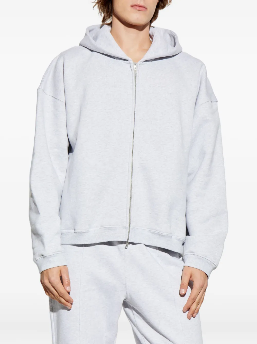 Represent Initial Boxy Hoodie In Blue