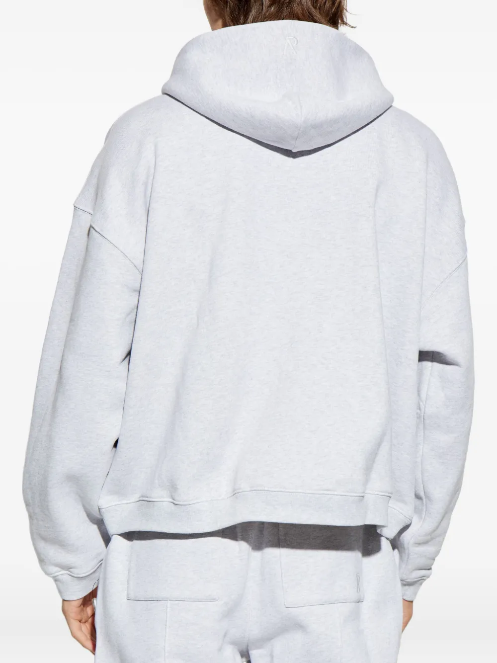 Represent Initial Boxy Hoodie In Blue