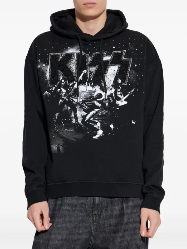 DSQUARED2 ブラック パーカー XL DSQUARED2（ディースクエアード） パーカー Relax Fit Hoodie