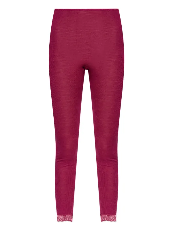 Hanro レース レギンス | ピンク | FARFETCH JP