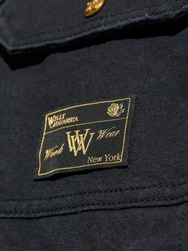 WILLY CHAVARRIA SILVERLAKEJACKET タグ有り Willy Chavarria zip-fastening Jacket | Black | FARFETCH