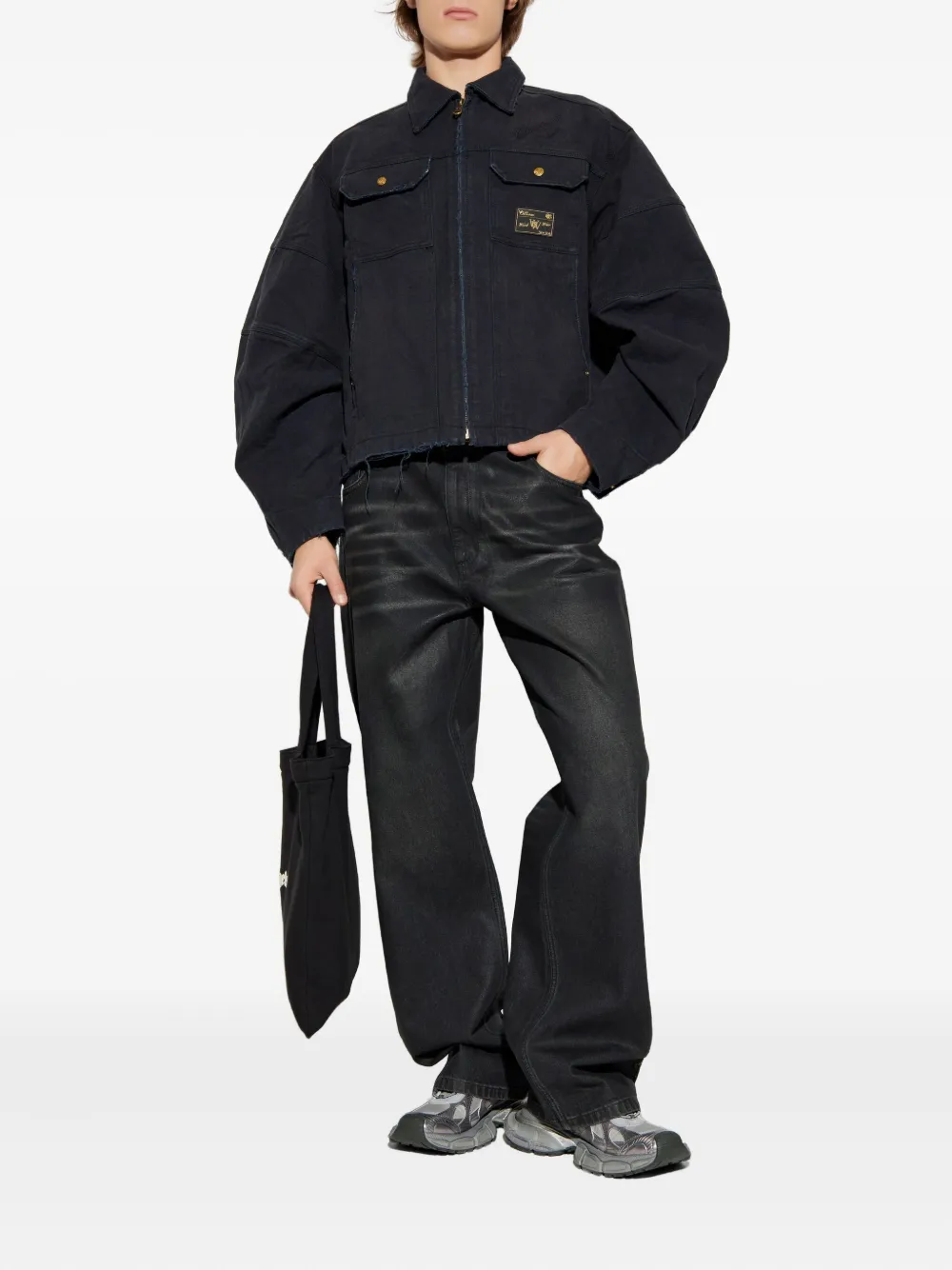 Willy Chavarria zip-fastening jacket | Chamarras de mezclilla | Image 2