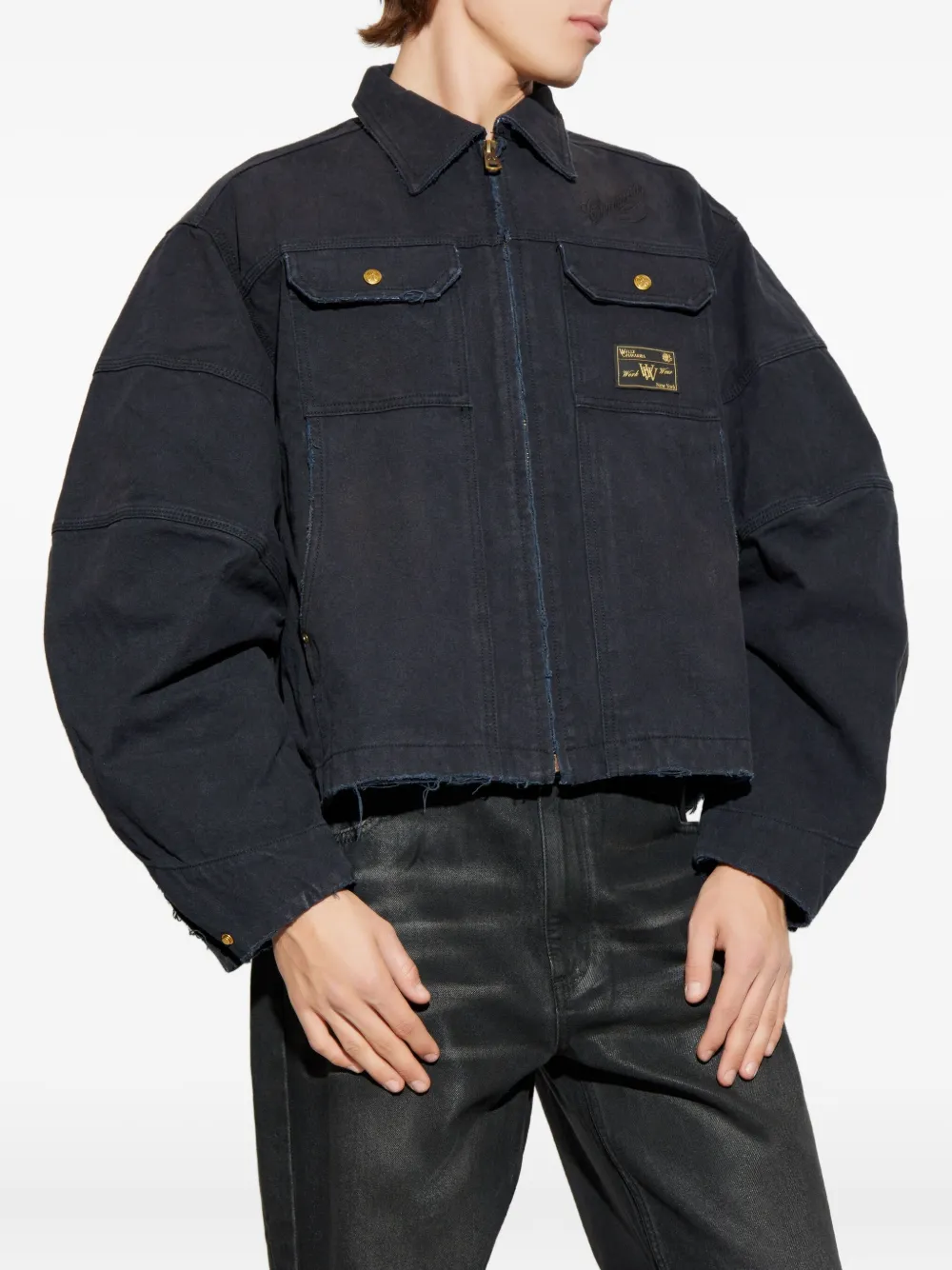 Willy Chavarria Stotckton Puffer Jackets Black In Black