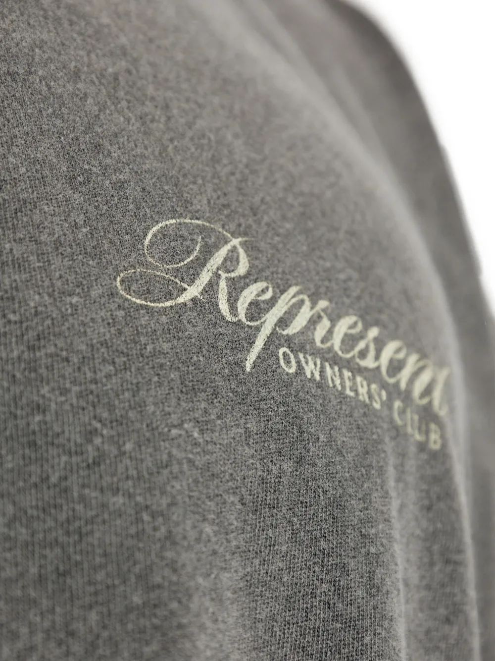 Represent T-shirt met logoprint Grijs
