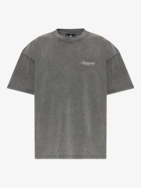 Represent Kurzärmeliges T-Shirt mit Logo-Print