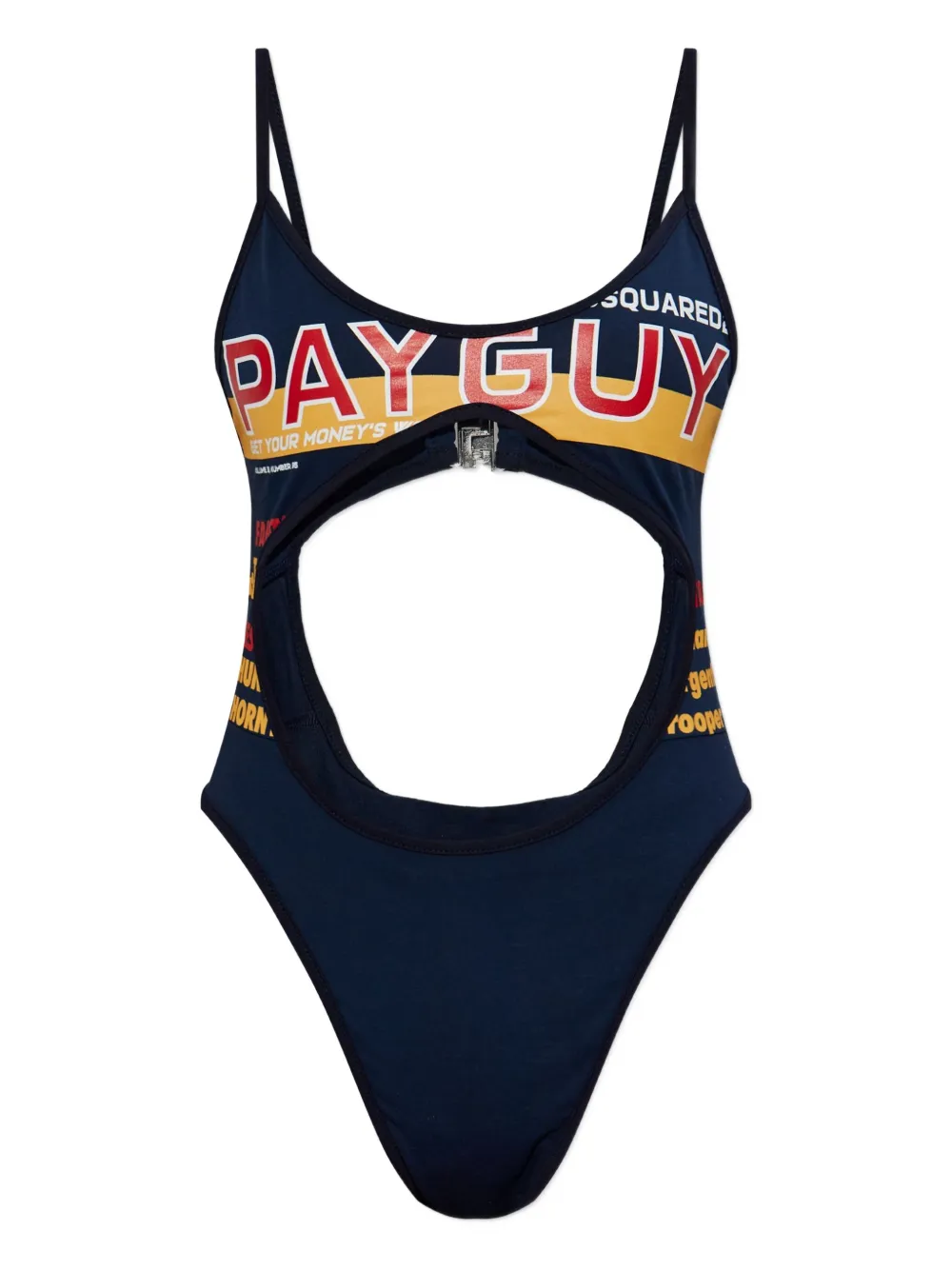 DSQUARED2 body con detalle de abertura de DSQUARED2 x BETTTER | azul | Image 1