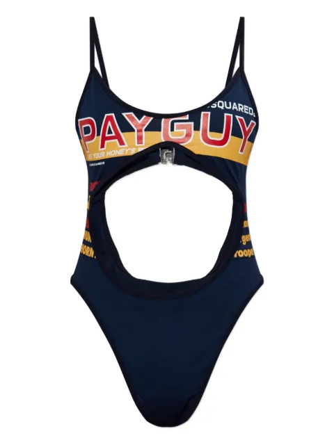 DSQUARED2 x BETTTER cut-out bodysuit