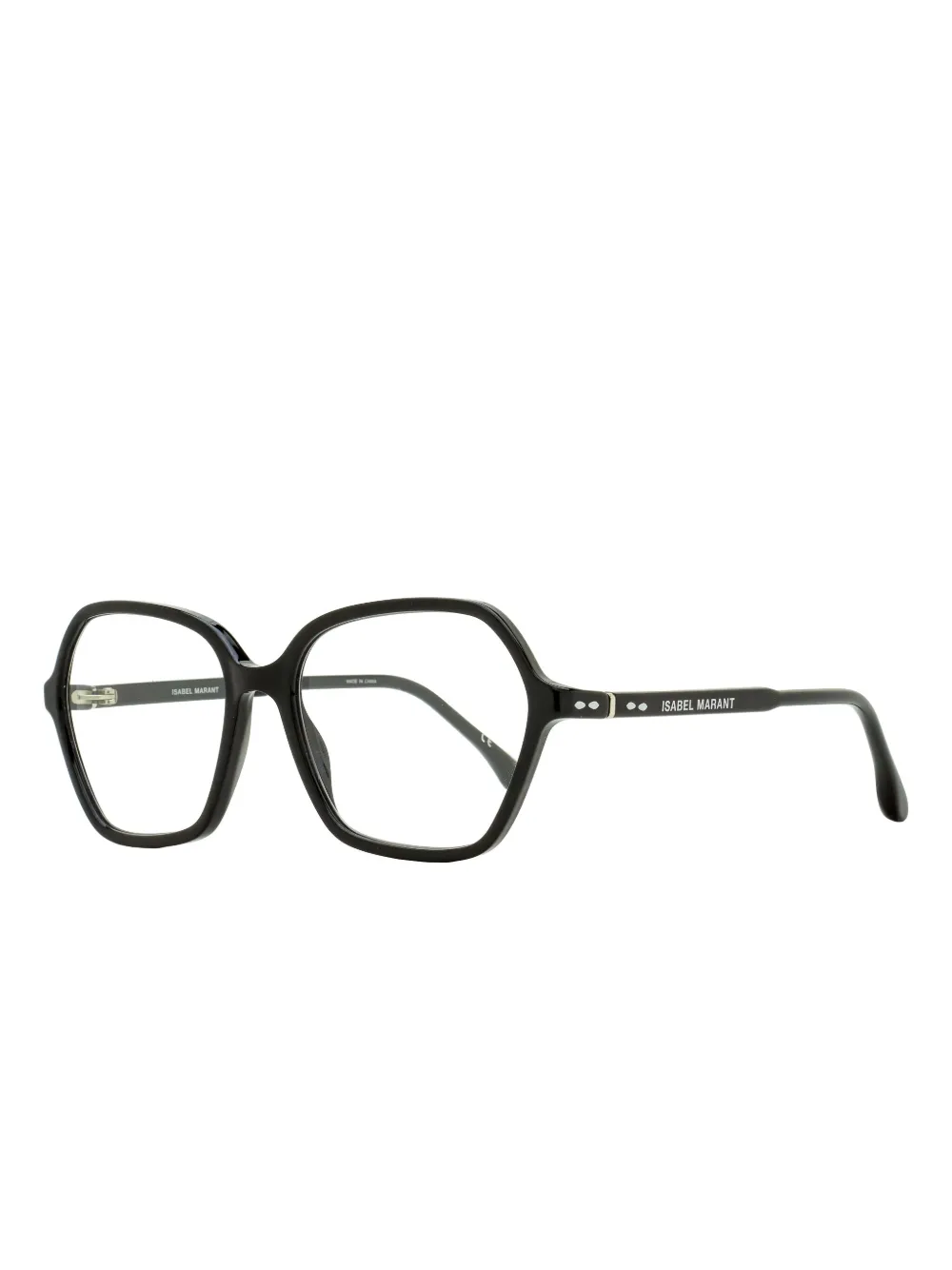 Isabel Marant Eyewear Geometric-frame Glasses In Black