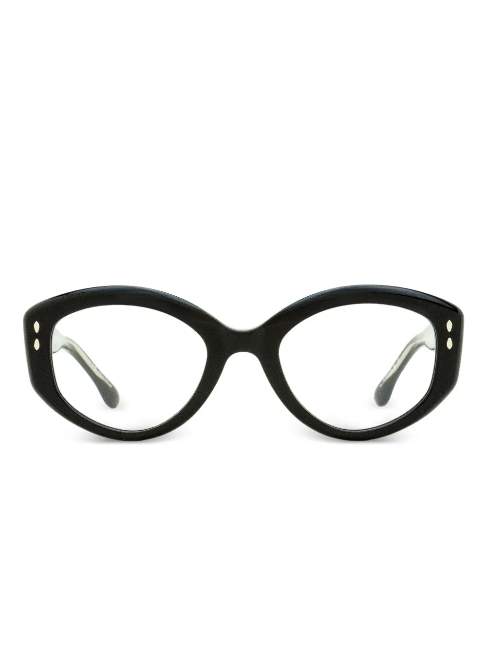 Isabel Marant Eyewear  lunettes de vue à monture ovale | noir | Image 1