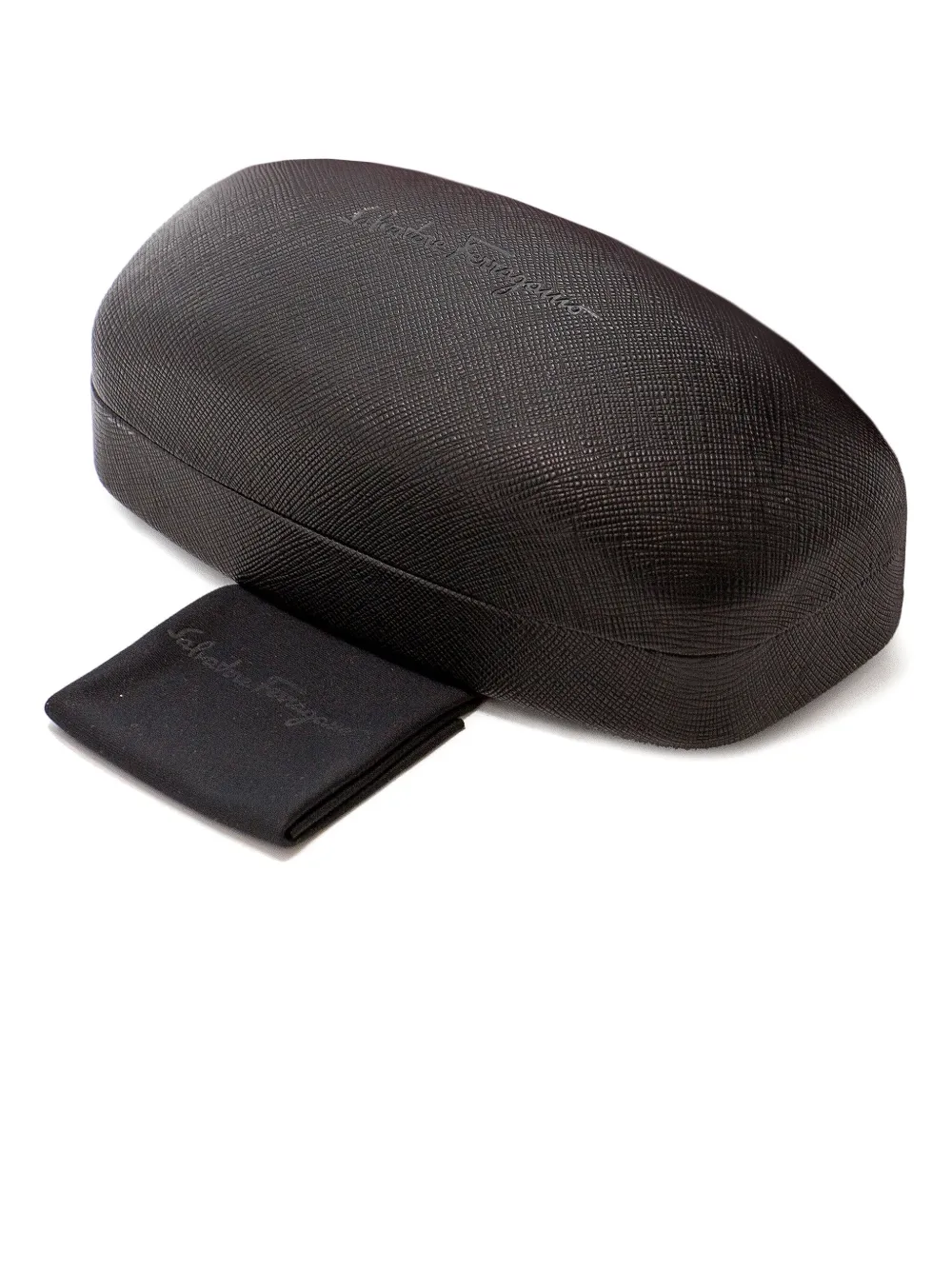 Ferragamo Eyewear Zonnebril met cat-eye montuur Zwart