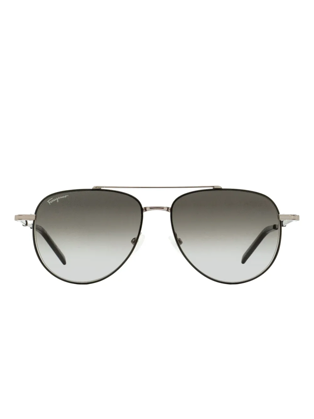Ferragamo Eyewear 226 navigator-frame sunglasses | Black | Image 1