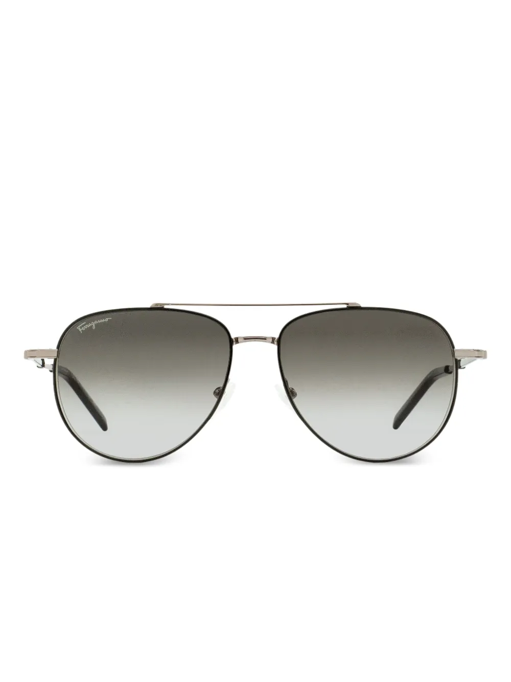 Ferragamo Eyewear 226 navigator-frame sunglasses | Black | Image 1