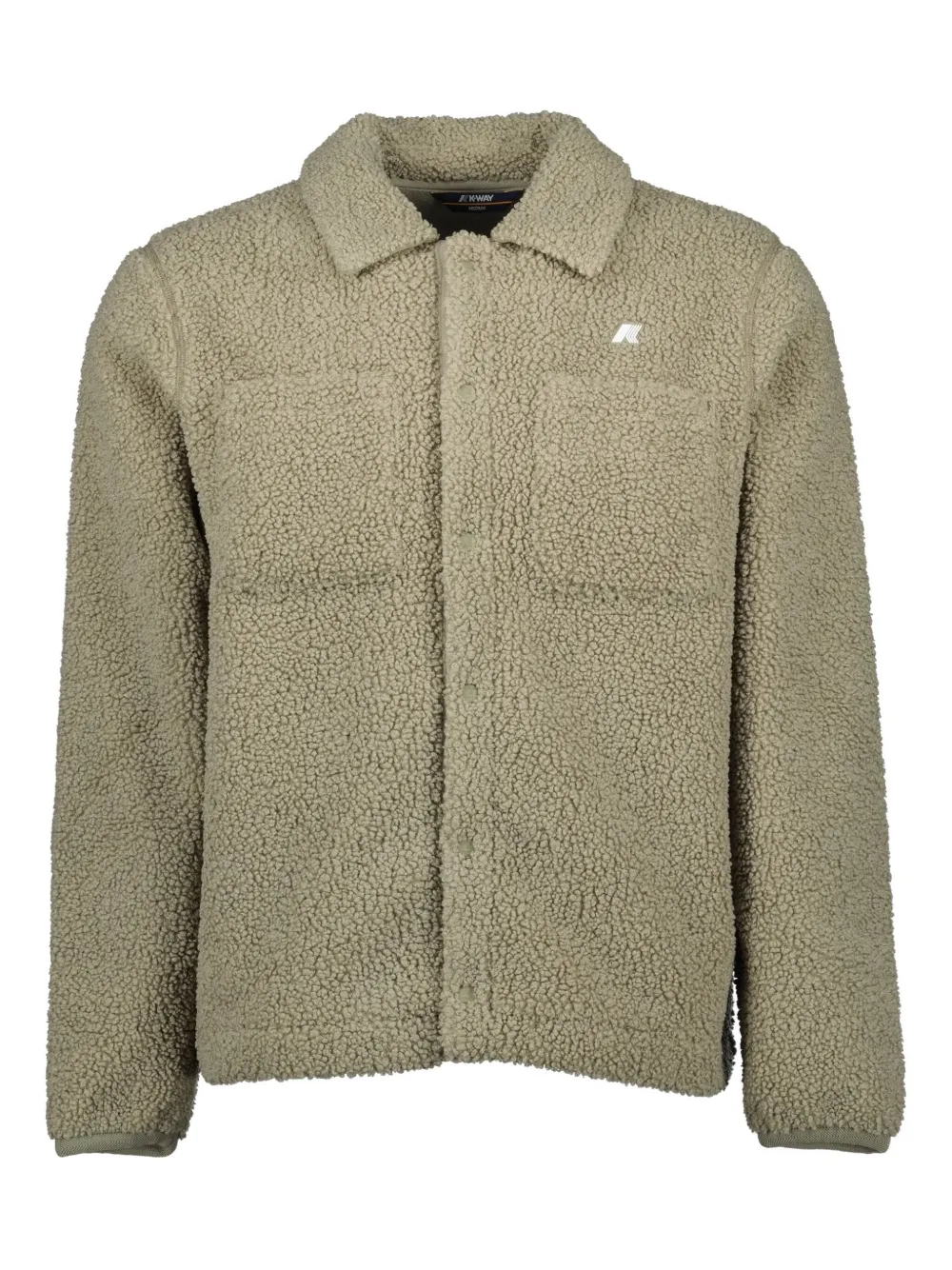 K-Way Cameron sherpa jacket | Green | Image 1