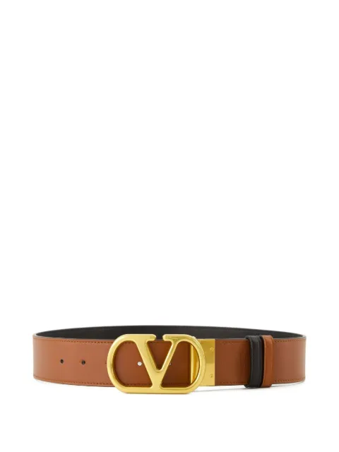 Valentino Garavani VLogo reversible leather belt