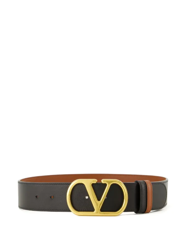 正規品　Valentinoヴァレンティノ　ブラウン イエローリバーシブル ベルト VALENTINOのリバーシブルベルト Valentino 【公式通販】