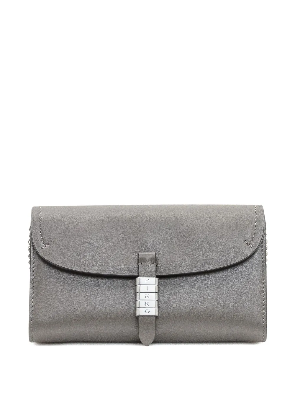 PINKO chain-strap shoulder bag - Grigio