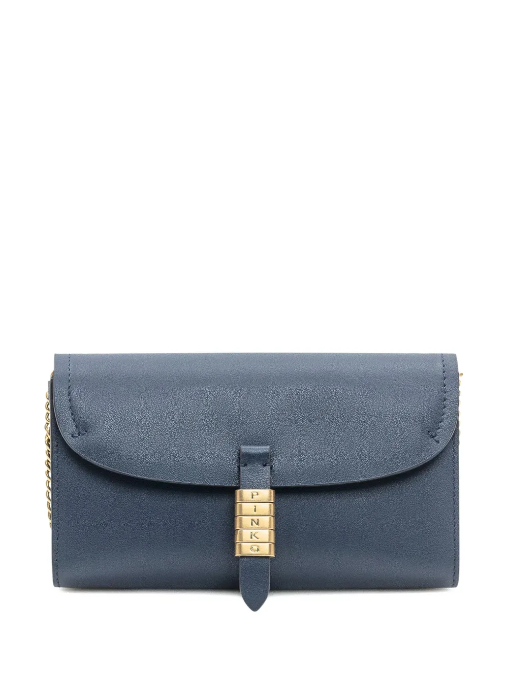 PINKO chain-strap shoulder bag - Blu