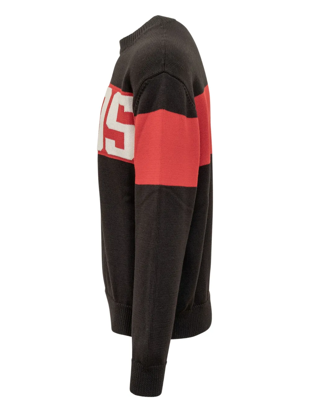 GCDS logo crewneck - Zwart