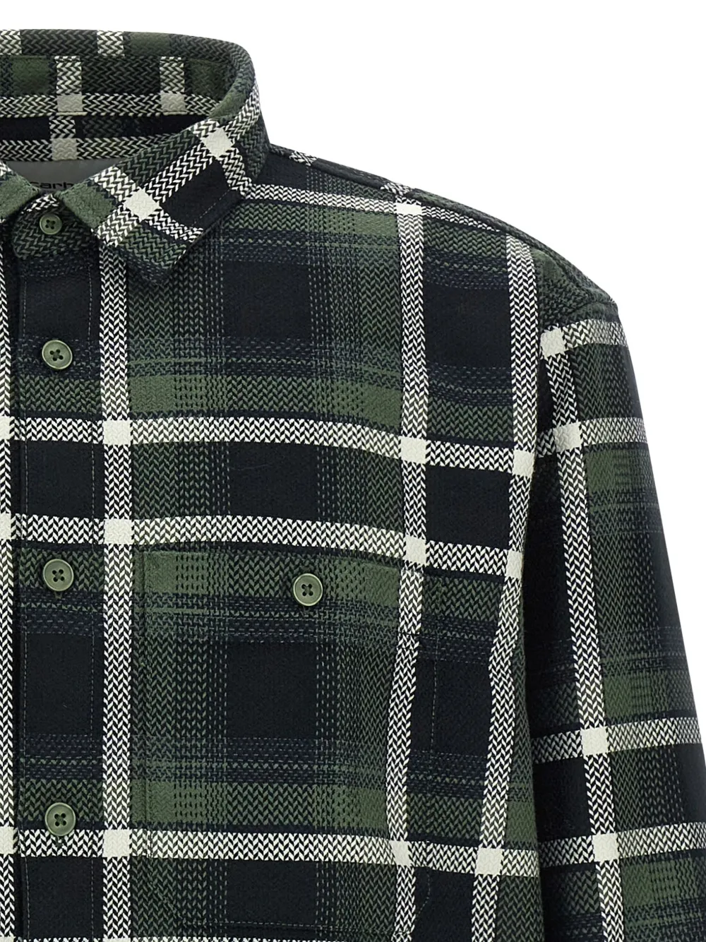 Carhartt Vaughn Shirt And Blouse Multicolor In Green
