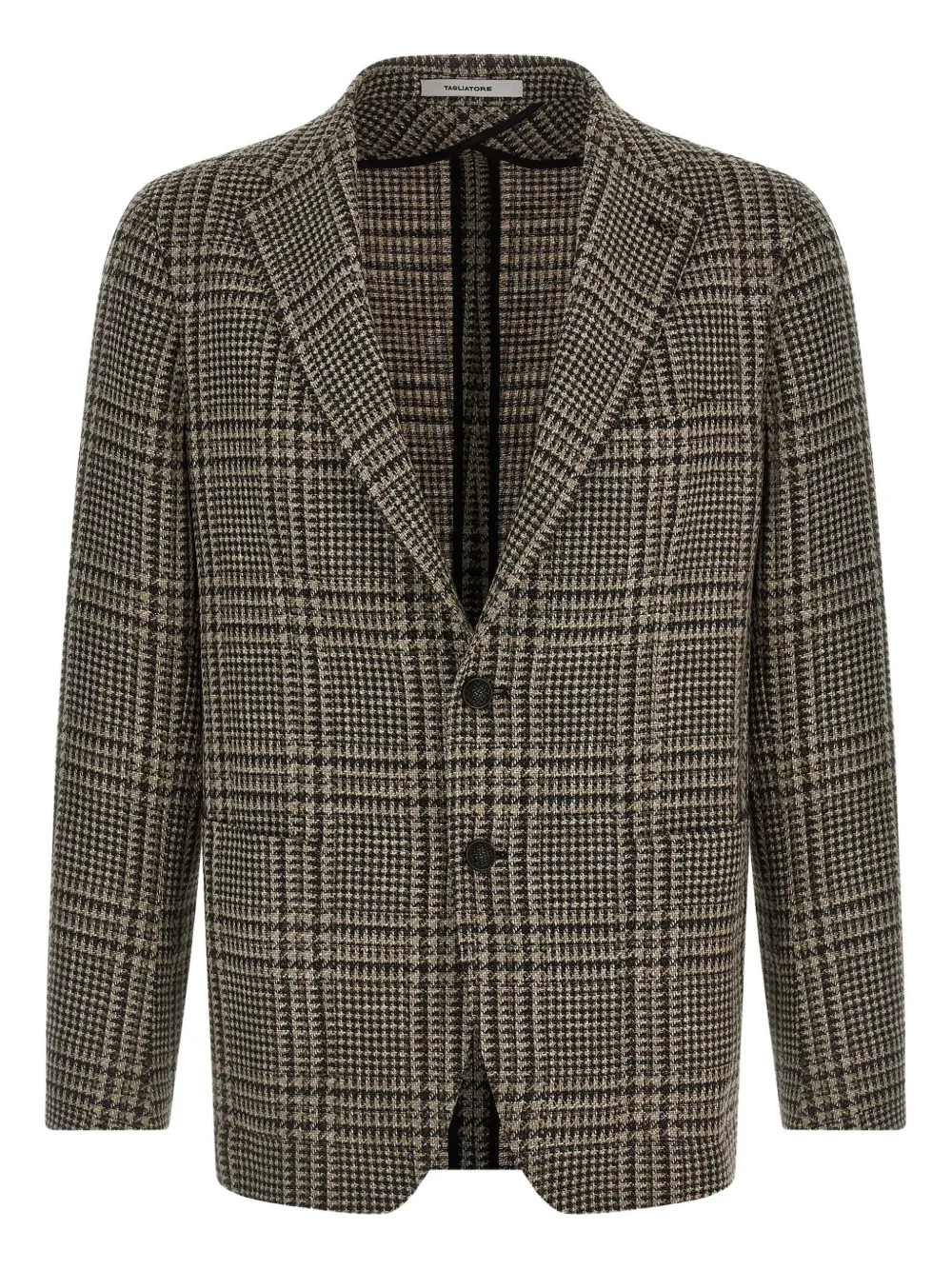Tagliatore Tailored Blazer From Exclusive Garment Collection In Brown