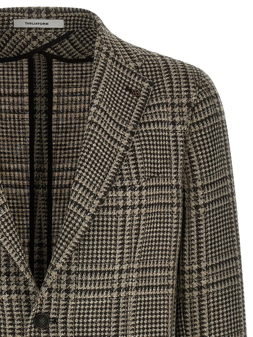 Tagliatore Tailored Blazer From Exclusive Garment Collection In Brown