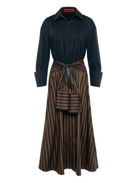 Simon Miller Inna striped poplin maxi dress