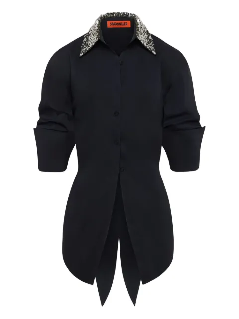 Simon Miller camisa con botones y detalles
