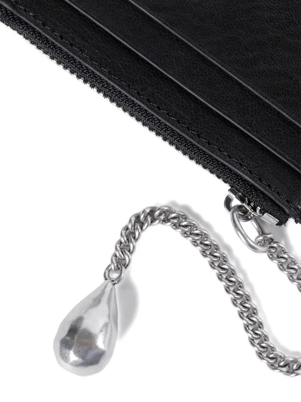 Ann Demeulemeester small Bep wallet - Zwart