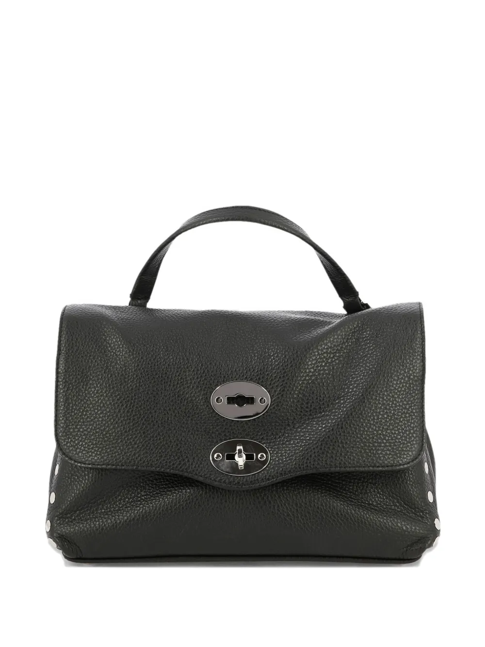 Zanellato small Postina leather tote bag - Nero