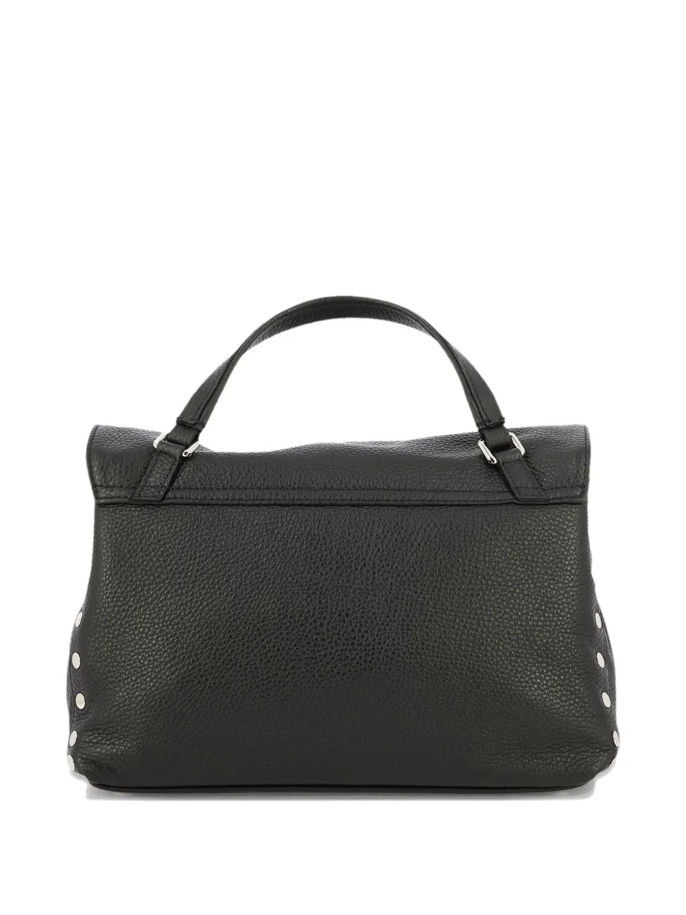 Zanellato small Postina leather tote bag - Zwart