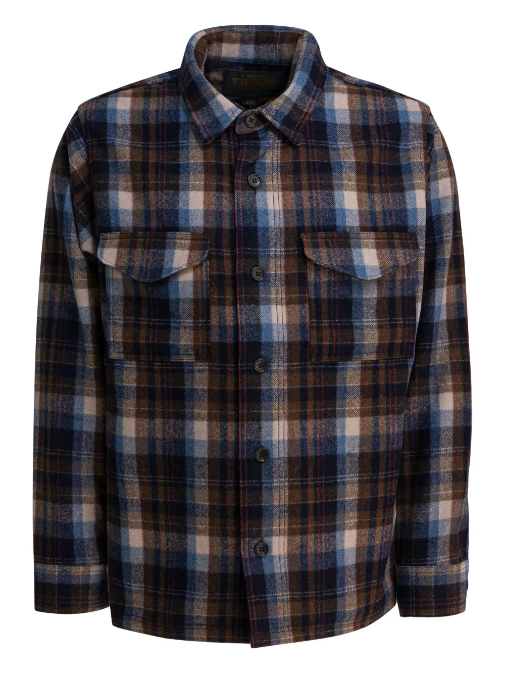 Filson Check Pocket Shirt In Blue
