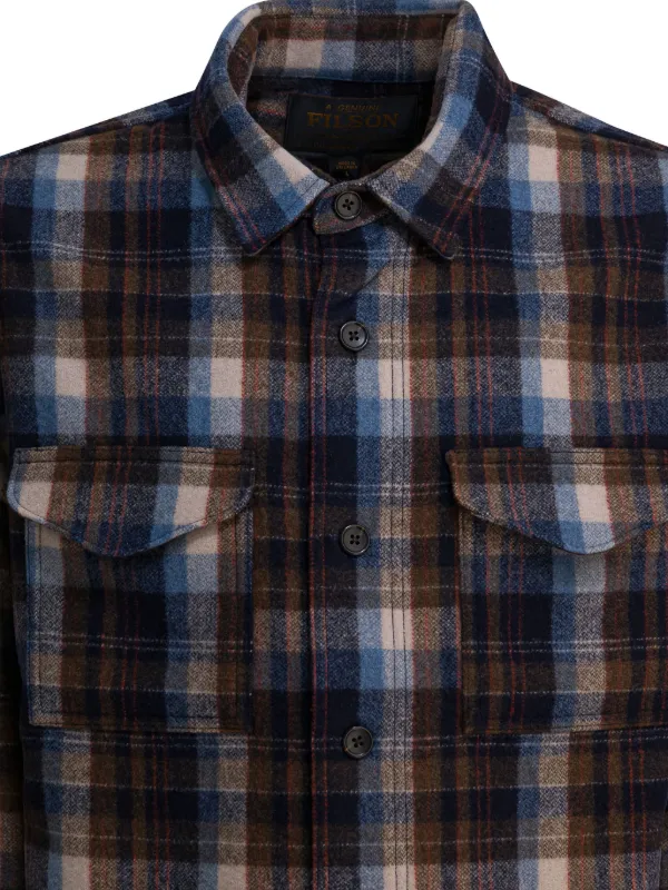 Selected - Chemise à carreaux et manches longues - Marron